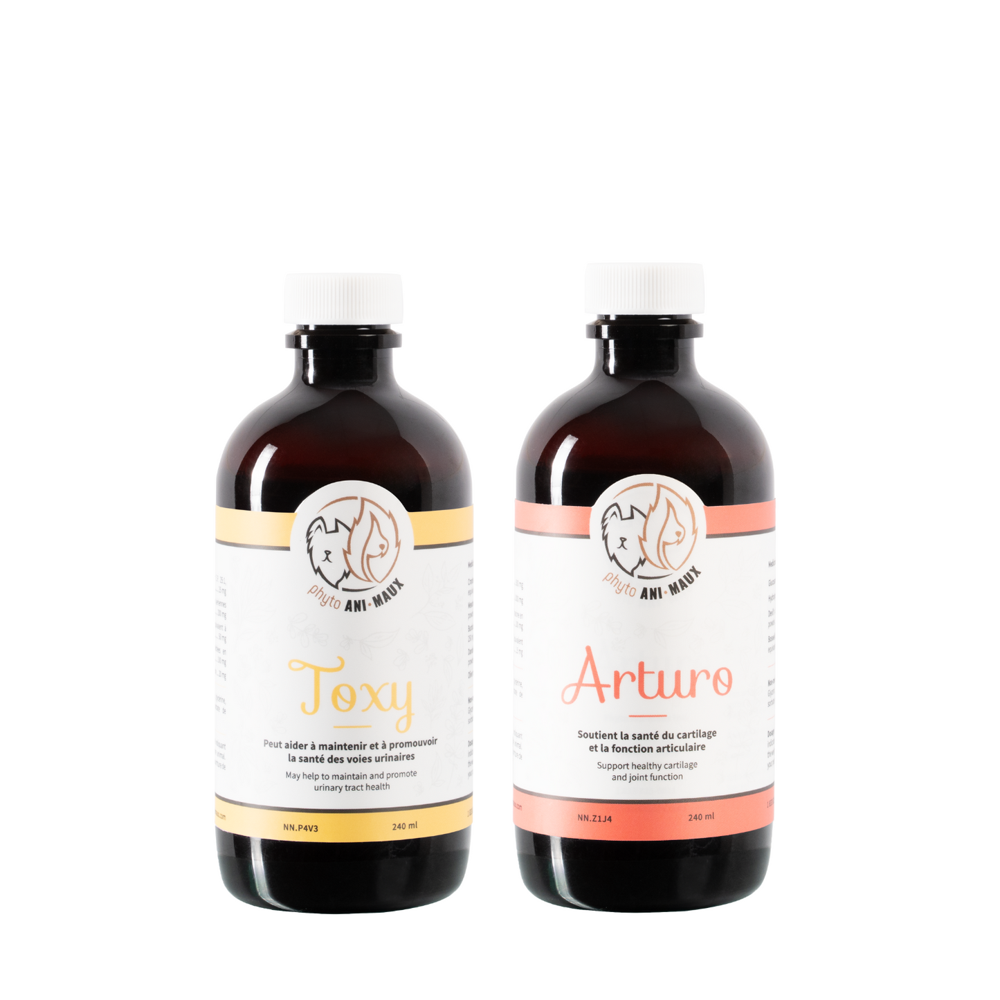 COMBO INFLAMMATION pour chiens et chats : TOXY, ARTURO